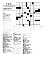 Check spelling or type a new query. Daily Crossword La Times