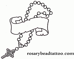 Catholic gospel coloring pages and worksheets for sunday mass. Pin Images Of Rosary Coloring Pages And Catholic Videos Simple Rosary Tattoo Design 940x750 Wallpaper Teahub Io