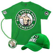 This Package Includes The John Cena Salute The Cenation Hat Salute The Cenation Pendant And Salute The Cenation Wrestling Shirts John Cena John Cena Costume