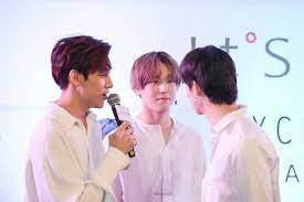 Got7 jb mark jackson park jinyoung choi youngjae bambam kim yugyeom got7 comeback got7. 180224 Jb Bambam Yugyeom At It S Skin Fansign Event In Thailand Cr Noizydt Yugyeom Got7 Meme Got7