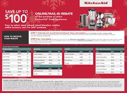 Only valid on new orders on kitchenaid.ca. Kitchenaid Canada Rebate Valid For Purchase Made Nov 15 To Jan 2 On The Purchase Of Select Kitchenaid Small Appliances Redflagdeals Com Forums