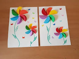 Activite Enfant Printemps Fleurs Assistante Maternelle Nounou Bricolage Printemps Maternelle Bricolage Printemps Fleurs En Papier Pour Enfants