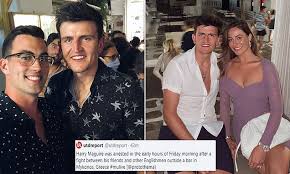 @manutd@england @pumafootball all enquires contact @triplessports. Manchester United Captain Harry Maguire Is Arrested On Greek Island Of Mykonos For Attacking Cops