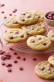 Cacao Butter Ruby Chocolate Chip Cookies Love And Olive Oil Recipe Chocolate Chip Cookies Cookie Recipes Unique Chip Cookies
