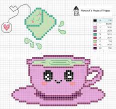 We have the most exciting free. Just My Cup Of Tea Super Cute Kawaii Tea Party Pattern By Hancock S House Of Happy Kawaii Cross Stitch Cute Cross Stitch Free Cross Stitch Charts