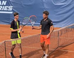 Dominic thiem is an austrian tennis player who is famous for his explosive game style and mammoth groundstrokes. Lukas Neumayer Uberzeugt Auch Gegen Dominic Thiem Stv Salzburger Tennisverband