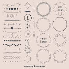 Download Free Vintage Design Elements Svg Dxf Eps Png Cut Vectors Photos And Psd Files Free Download