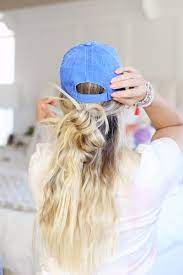 Air Dried Waves 7 Hat Hairstyles In 2020 Air Dry Hair Hat Hairstyles Long Hair Styles
