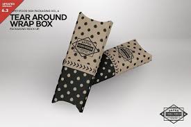 A list of free box mockups to use in your packaging designs. Tear Around Wrap Packaging Mockup Free Packaging Mockup Packaging Mockup Food Box Packaging