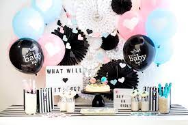 Delight your party guests by baking (or buying) a cake that has pink or blue filling. How To Throw A Gender Reveal Baby Shower Black Twine