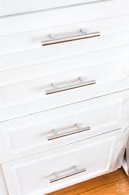 Brushed nickel chrome bow kitchen cabinet cupboard drawer door pull handles. Kitchen Makeover Update Cabinet Hardware Painting Kitchen Cabinets Painting Kitchen Cabinets White New Kitchen Cabinets