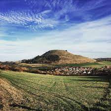 Germany Bopfingen Ipf Mountain Stock Photo