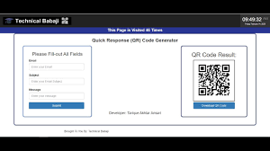 Qr Code Generator In Php With Source Code Youtube