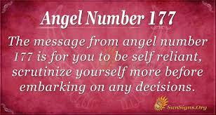 Angel Number 177 Meaning Sunsigns Org Angel Numbers Number Meanings Meant To Be