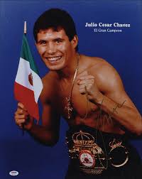 El gran campeón mexicano 6x campeón/ 3 divisiones 115 peleas profesionales 86 victorias por ko sponsorship/business: Julio Cesar Chavez Autographed Signed Photograph Historyforsale Item 283898