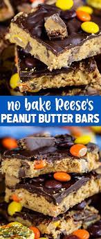 No Bake Reese S Peanut Butter Bars Crazy For Crust Recipe Peanut Butter Recipes Reeses Desserts Reese S Peanut Butter Bars