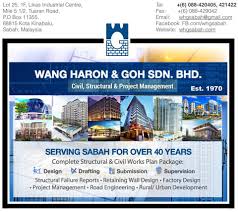 It's quick and easy to apply online for any of the 6 754 featured jobs in kota kinabalu. Wang Haron Goh Sabah Civil Engineering Consultancy Linkedin
