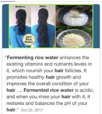 Is Fermented Rice Water Dangerous If Left Over Night As Hair Treatment Quora