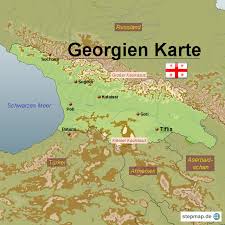 Das land liegt im nahen osten und ist vom großen und kleinen kaukasus und dem. Stepmap Georgien Karte Landkarte Fur Georgien