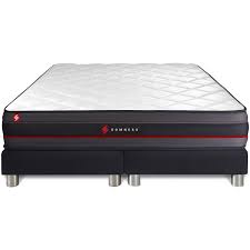 Matelas 5 zones de confort. Ensemble Double Sommier Matelas Regen A Memoire De Forme 160x200 227