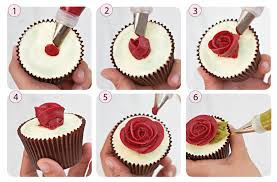 Relax your pressure as you pull the bag up and away. How To Make Buttercream Rose Cupcakes Cake Decorating Cupcake Cakes Creative Cakes