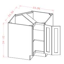 If you would like to view our cabinet line in person and you live near raleigh, nc or houston, tx, please email us to request the information for your nearest cabinet distribution center, as we do not operate a physical showroom to keep product costs down. Shaker White Base Easy Reach Cabinet 33 W X 34 1 2 H X 24 D 1d 1s Woodstone Cabinetry Shop Kitchen Cabinets Online Save Thousands