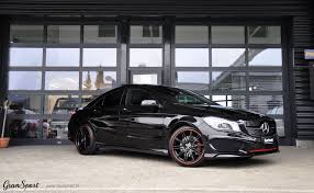 Czarny Mercedes Benz Cla Wyposazony W Felgi Carlsson Polska 1 10 Oczywiscie Rowniez W Kolorze Czarnym Podoba Wam Sie Takie Polac Mercedes Benz Benz Bmw Car