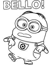 Have fun discovering pictures to print and drawings to color. Minions Coloring Pages To Print Topcoloringpages Net