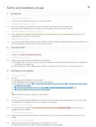 Wir bieten ein kostenloses erstgespräch und ein individuelles angebot zu top konditionen. Medical Website Terms And Conditions Docular