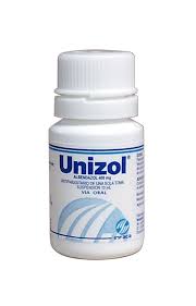Unizol is also used to treat cystic hydatid disease of the liver, lung, and peritoneum, an. Unizol Suspension Medii