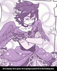 This Is Adorable Dark Pit Kid Icarus Kid Icarus Uprising Kid Icarus