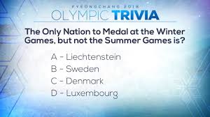 In which event did the tongan compete at the rio olympics in 2016? Winter Olympics Trivia We Re Testing Fort Wayne S Nbc Facebook
