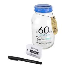 Bocal A Souhaits 60 Ans Cadeau Anniversaire Anniversaire 60 Ans Idee 60 Ans Anniversaire Idee Deco Anniversaire 60 Ans