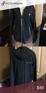 Black And Neon Green Hoodie Nike Kobe Zip Up Hoodie Nike Sweater Hoodies Nike Zip Up