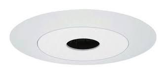 6 Recessed Lighting Designer Par 20 White Baffle White Pinhole Trim