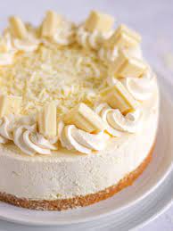 White Chocolate Cheesecake A No Bake Easy Recipe Chocolate Cheesecake Recipes White Chocolate Cheesecake Recipes Easy Baking Recipes