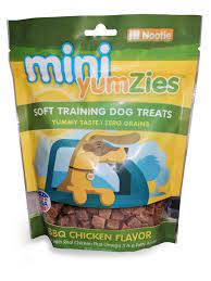 Yumzies Mini Barbecue Chicken Flavor Grain Free Dog Treats 10 Oz Bag Chewy Com Chicken Flavors Dog Treats Dog Treats Grain Free