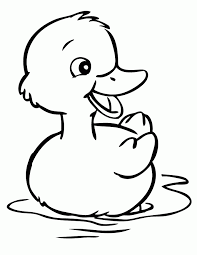 Dibujos Animados Para Colorear Pato