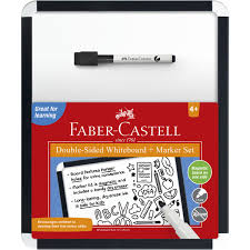 Faber Castell Magnetic Whiteboard 2 Set Big W
