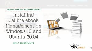 Installing Calibre Ebook Management On Ubuntu 20 04 And Windows 10 Digital Library Systems Series Youtube