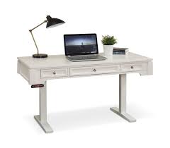 Business office sit stand desk (height adjustable electric standing desk). Boca Electric Sit To Stand Desk Hom Furniture