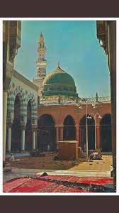 المدينة المنورة Mosque Art Medina Mosque Islamic Paintings