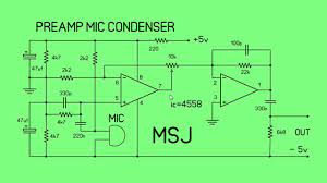 The circuit uses ic 4558 galaxy that is much in demand fellow who likes to assemble audio. Membuat Preamp Mic Condenser Youtube