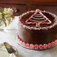 Peppermint Chocolate Layer Cake Recipe Festive Desserts Christmas Food Desserts Chocolate Layer Cake
