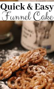 If You Love Funnel Cake You Have To Make This Easy Funnel Cake Recipe Made With Only 4 Ingredients Th In 2020 Funnel Cake Recipe Funnel Cake Funnel Cake Recipe Easy