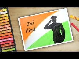 Independence Day Drawing With Oil Pastels Step By Step Youtube Independence Day Drawing Oil Pastel Colorful Drawings