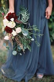 Riverside Blue Fall 2016 Color Wedding Palette Wedding Bouquets Fall Wedding Bouquets