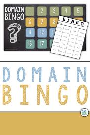 Domain Bingo Powerpoint Activity Algebra Activities Algebra 2 Activities Algebra Resources