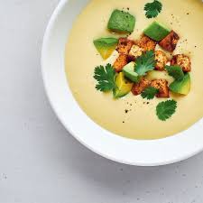 Creme De Mais Au Tofu Barbecue Ricardo Recipe In 2020 Healthy Grilling Recipes Vegetarian Cooking Tofu