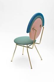 Iris Chair In Kvadrat Fabric And Polished Brass Polish By Merve Kahraman In 2020 Furniture Design Chair Unique Furniture Pieces Modern Chairs